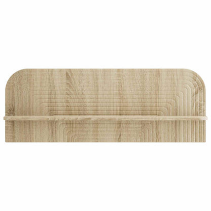 Wall Shelf 2 pcs Sonoma Oak 102 x 13.5 x 37.5 cm