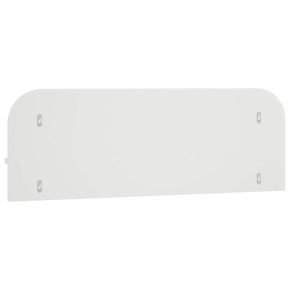 Wall Shelf 2 pcs High Gloss White 102 x 13.5 x 37.5 cm
