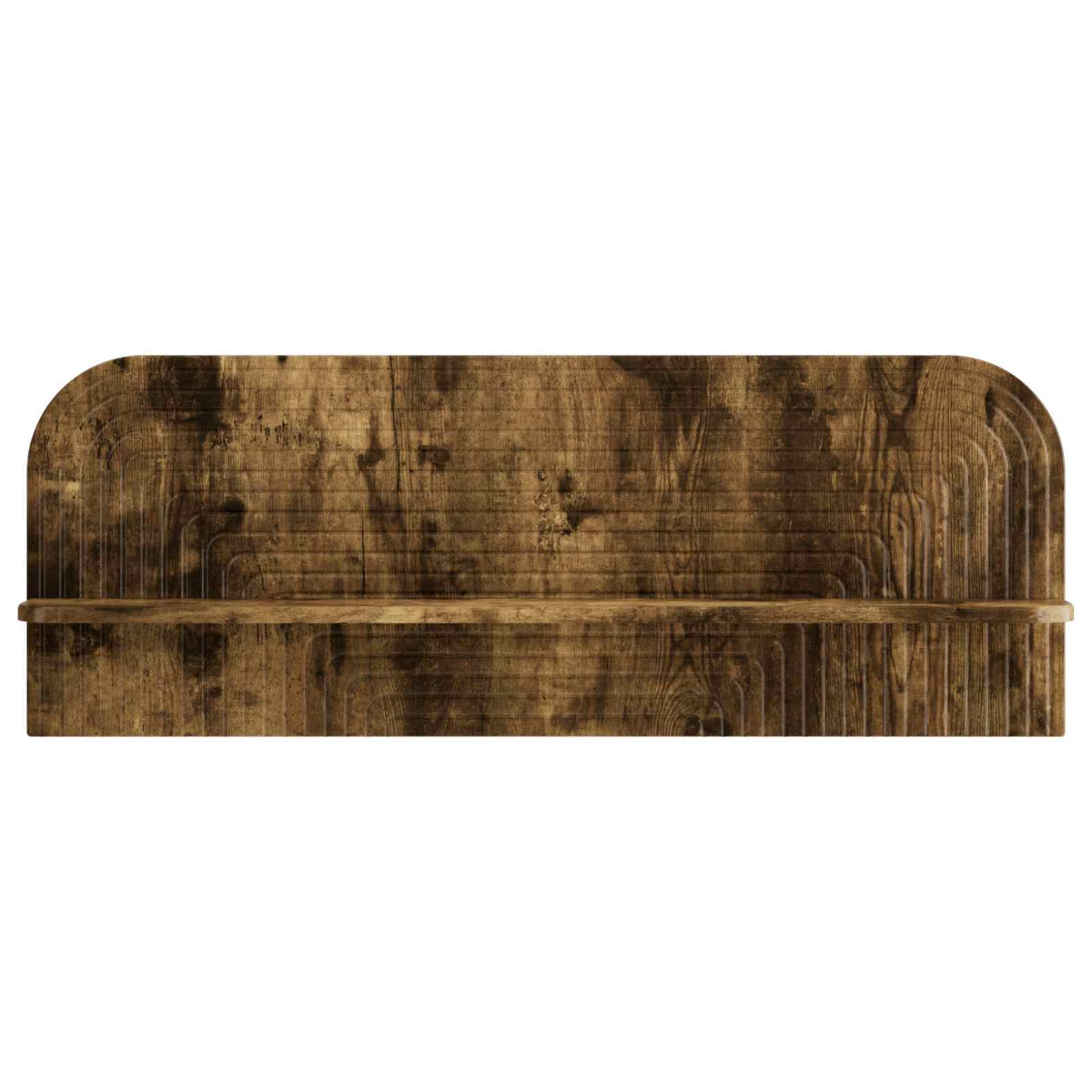 Wall Shelf 2 pcs Smoked Oak 102 x 13.5 x 37.5 cm