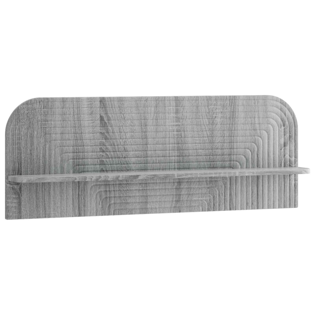 Wall Shelf 2 pcs Grey Sonoma 102 x 13.5 x 37.5 cm