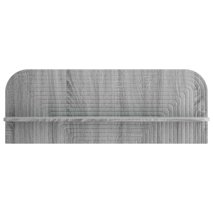 Wall Shelf 2 pcs Grey Sonoma 102 x 13.5 x 37.5 cm