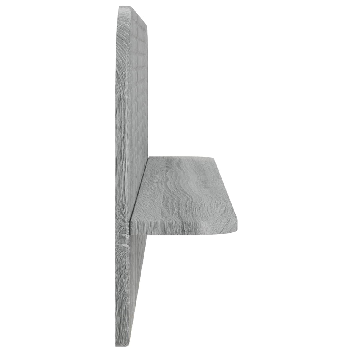 Wall Shelf 2 pcs Grey Sonoma 102 x 13.5 x 37.5 cm