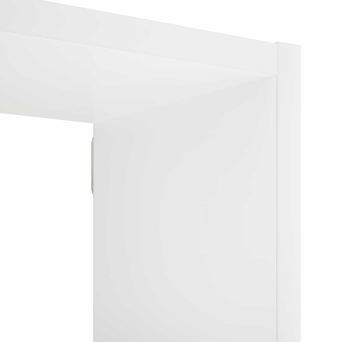 Wall Shelf White 103 x 17 x 102 cm Engineered Wood