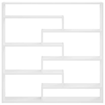 Wall Shelf White 103 x 17 x 102 cm Engineered Wood