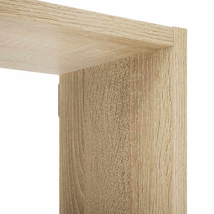 Wall Shelf Sonoma Oak 103 x 17 x 102 cm Engineered Wood