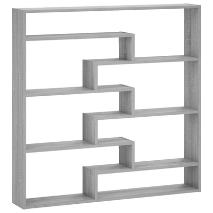 Wall Shelf Grey Sonoma 103 x 17 x 102 cm Engineered Wood