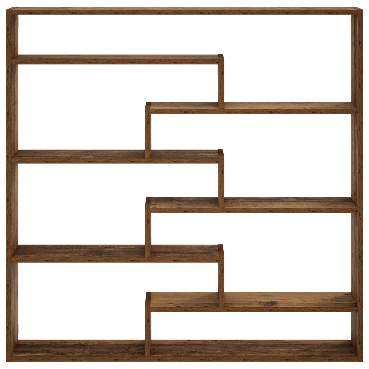 Wall Shelf Old Wood 103 x 17 x 102 cm Engineered Wood