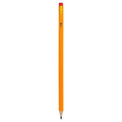 HB Pencils 1000 pcs Ø 0.7 x 18.5 cm Yellow Solid Poplar Wood