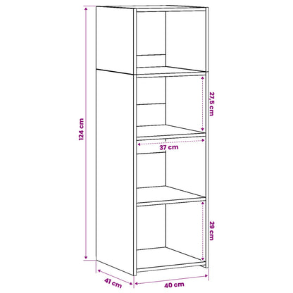 Highboard Old Wood 40 x 41 x 124 cm Engineered Wood