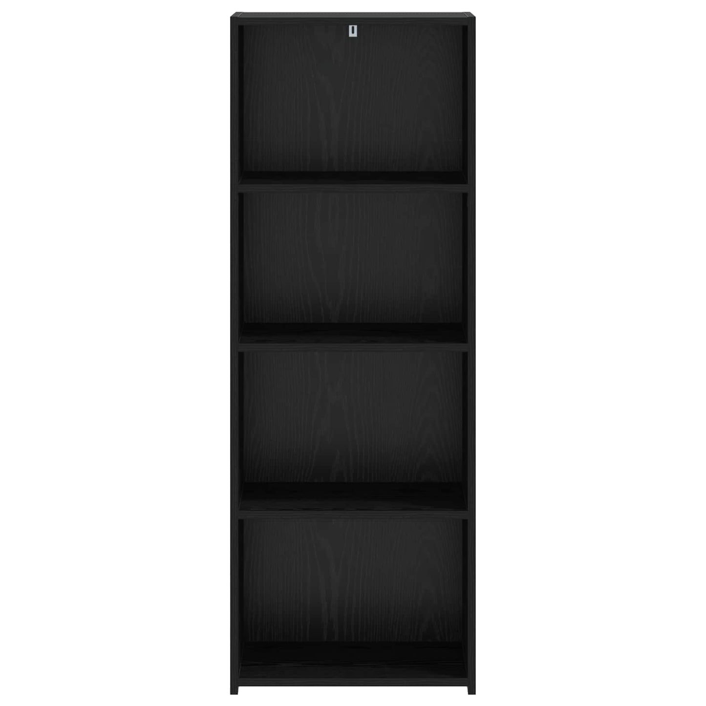 Highboard Black Oak 45 x 41 x 124 cm Engineered Wood