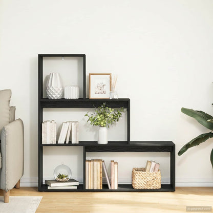 Room Divider Bookcase 123 x 29 x 123 cm Engineered Wood
