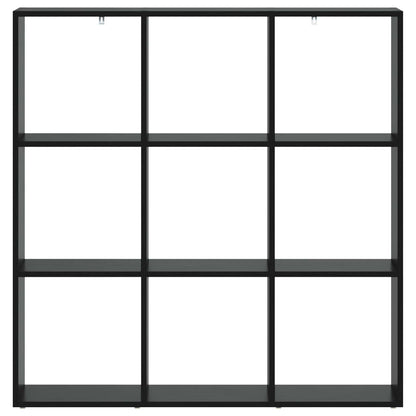 Book Cabinet 102 x 29 x 103.5 cm Engineered Wood Black Oak