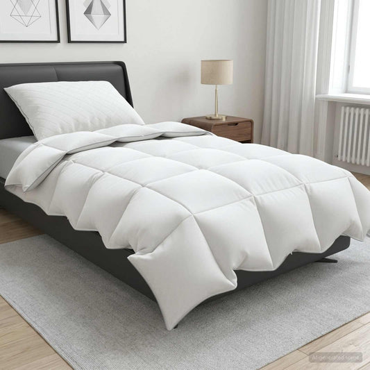 90% Goose Down Duvet Set FULDA 2 pcs 135 x 200 cm All Seasons