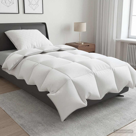 90% Goose Down Duvet Set FULDA 2 pcs 137 x 200 cm All Seasons