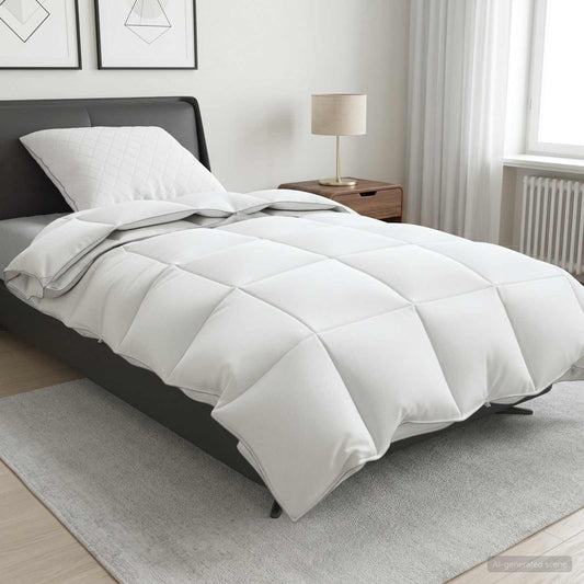 90% Goose Down Duvet Set FULDA 2 pcs 135 x 200 cm All Seasons