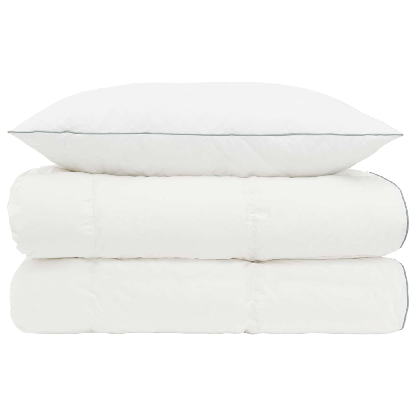 90% Goose Down Duvet Set FULDA 2 pcs 137 x 200 cm All Seasons