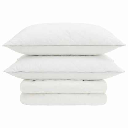 90% Goose Down Duvet Set FULDA 3 pcs 220 x 240 cm Summer White
