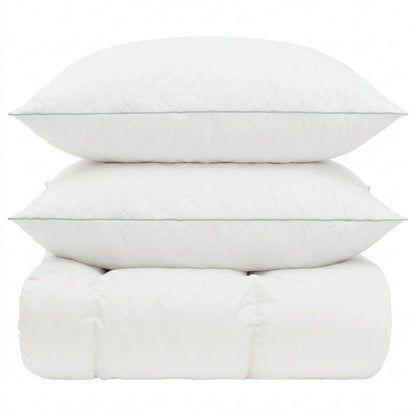 90% Goose Down Duvet Set FULDA 3 pcs 220 x 260 cm All Seasons