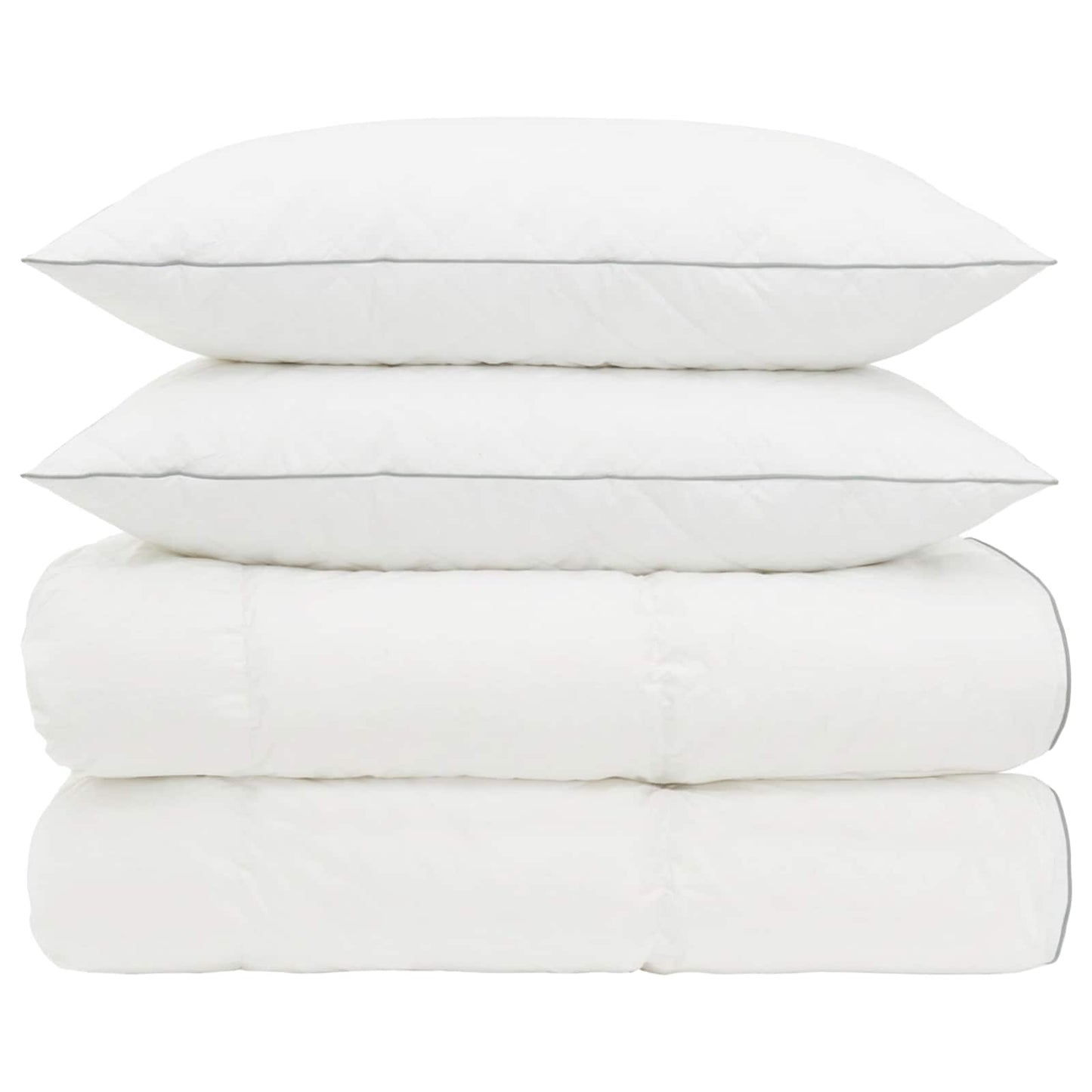 90% Goose Down Duvet Set FULDA 3 pcs 200 x 240 cm All Seasons