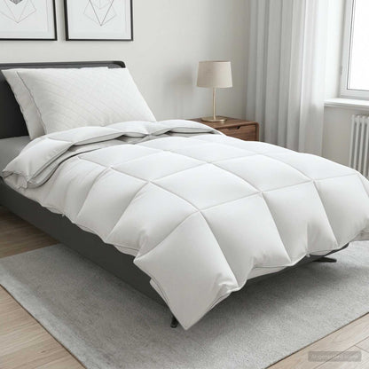 90% Goose Down Duvet Set FULDA 3 pcs 135 x 220 cm All Seasons