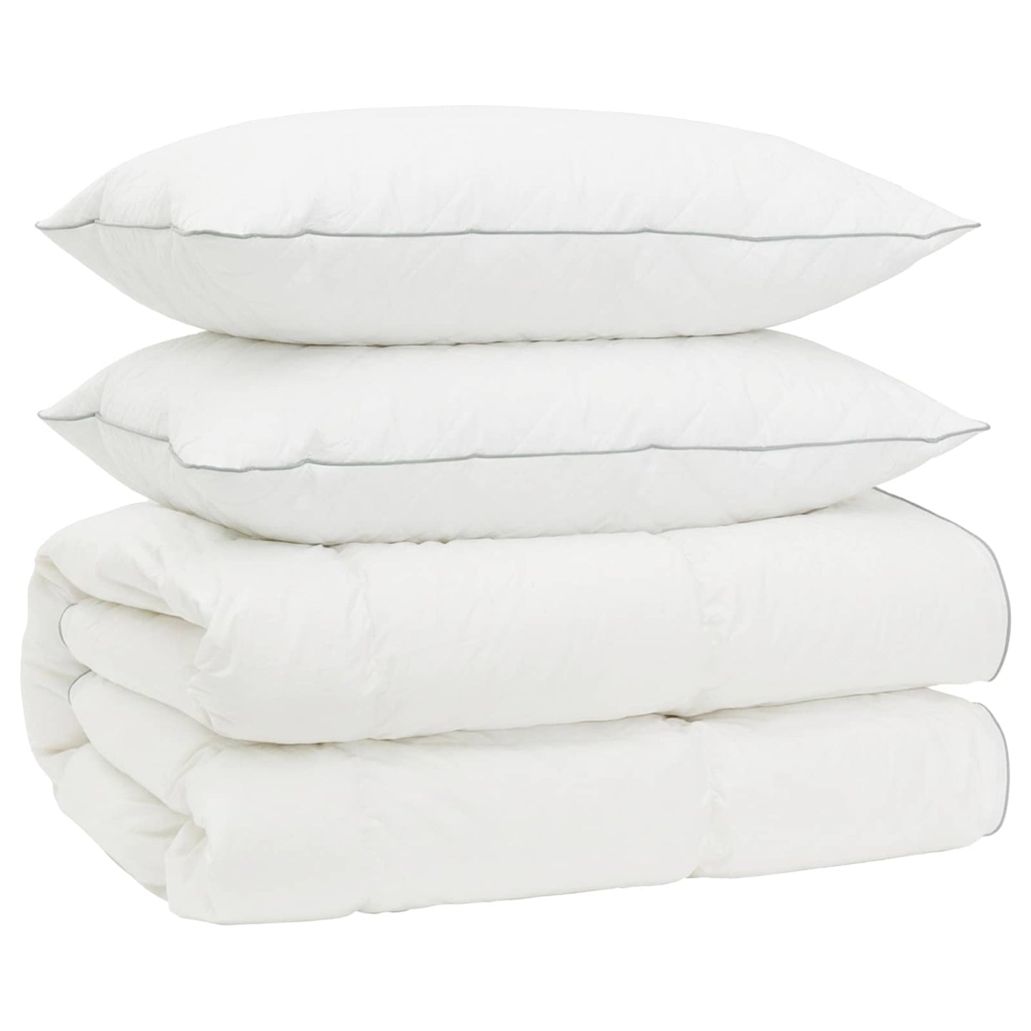 90% Goose Down Duvet Set FULDA 3 pcs 200 x 220 cm All Seasons