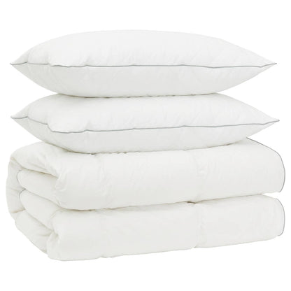 90% Goose Down Duvet Set FULDA 3 pcs 220 x 260 cm All Seasons