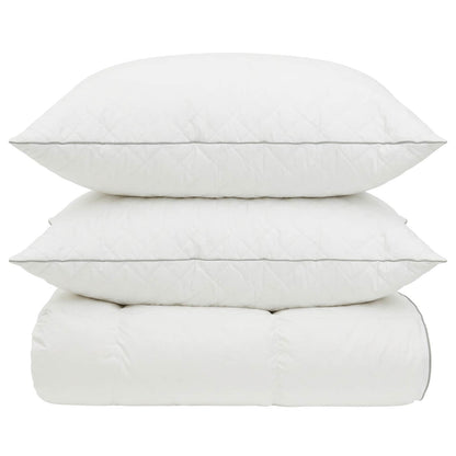 90% Goose Down Duvet Set FULDA 3 pcs 220 x 260 cm All Seasons