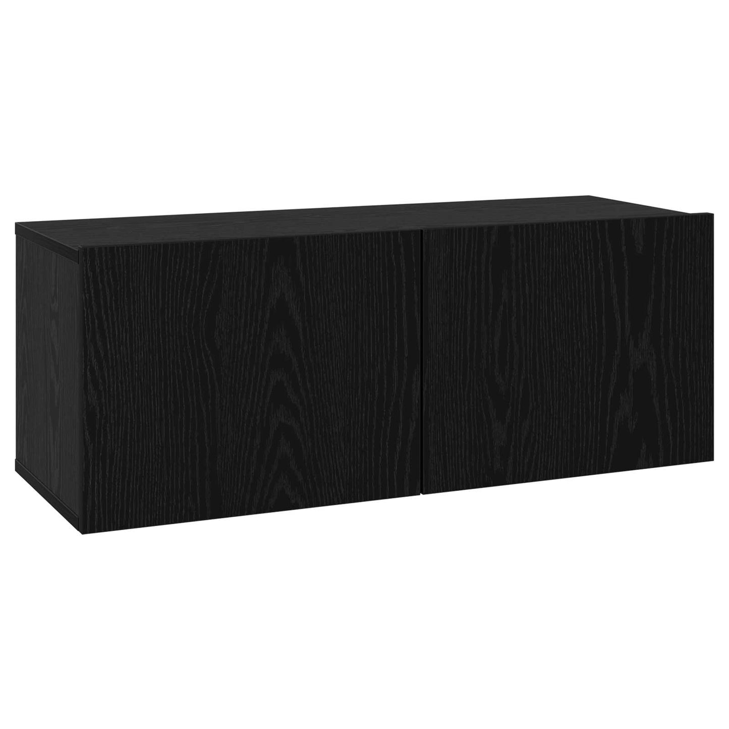 TV Cabinet Set Wall-mounted 3 pcs Engineered Wood