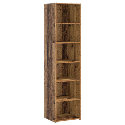 Sideboard Oak Wood 45 x 41 x 185 cm Engineered Wood