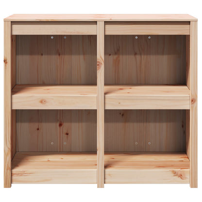 Outdoor Kitchen Cabinet MEPPEL Natural Douglas 106 x 55 x 92 cm