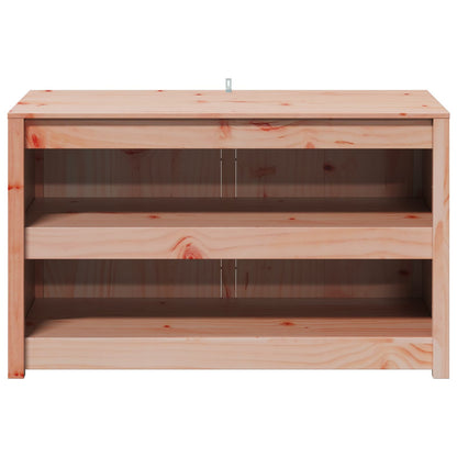 Outdoor Kitchen Cabinet MEPPEL 3 pcs White Solid Pine Wood