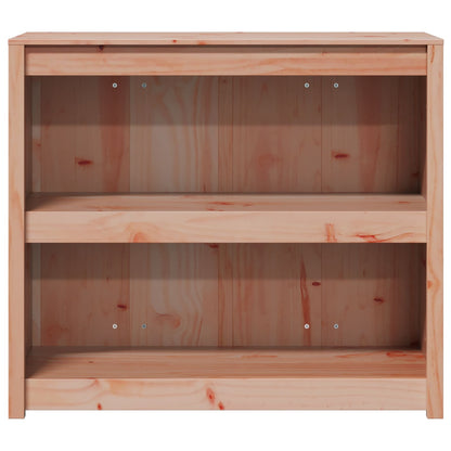 Outdoor Kitchen Cabinet MEPPEL 2 pcs Natural Douglas