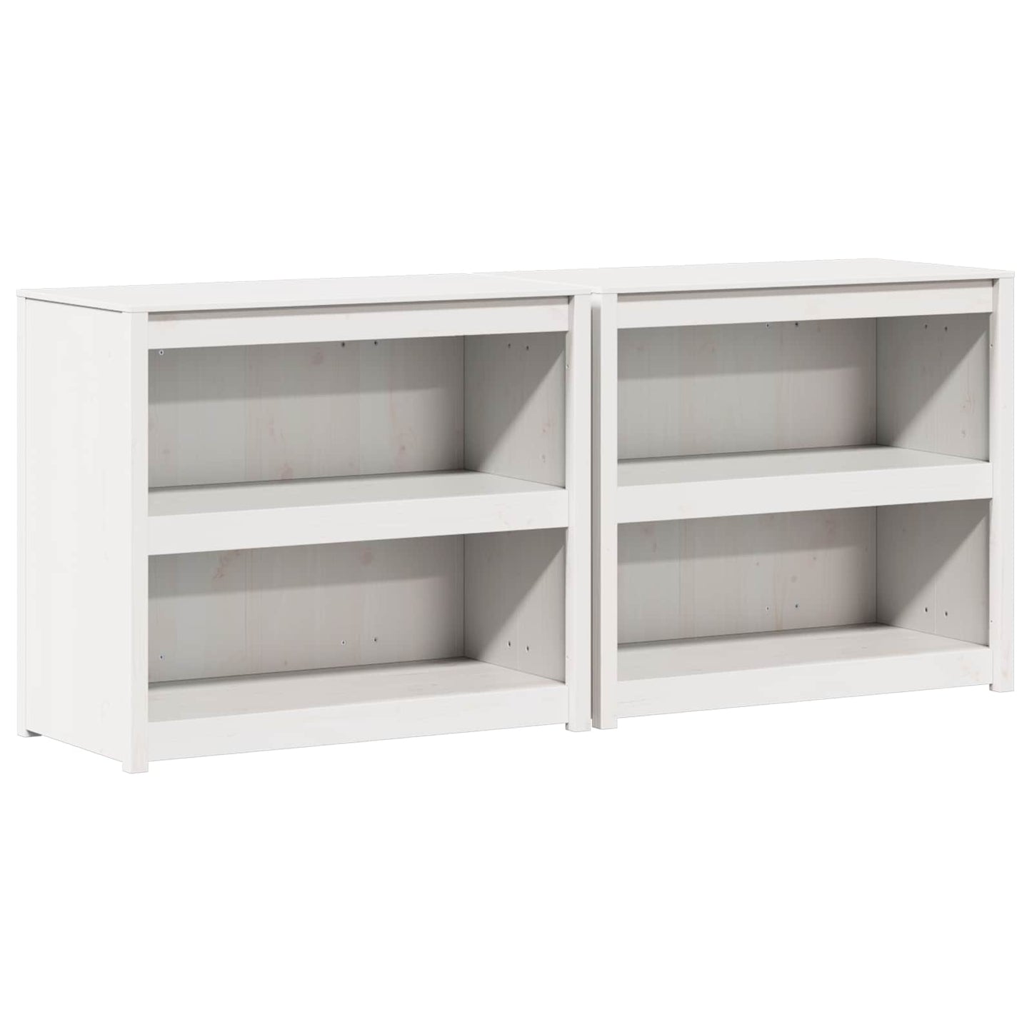 Outdoor Kitchen Cabinet MEPPEL 2 pcs White 212 x 55 x 92 cm