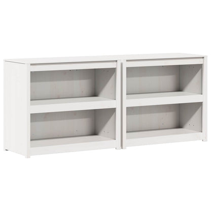 Outdoor Kitchen Cabinet MEPPEL 2 pcs White 212 x 55 x 92 cm