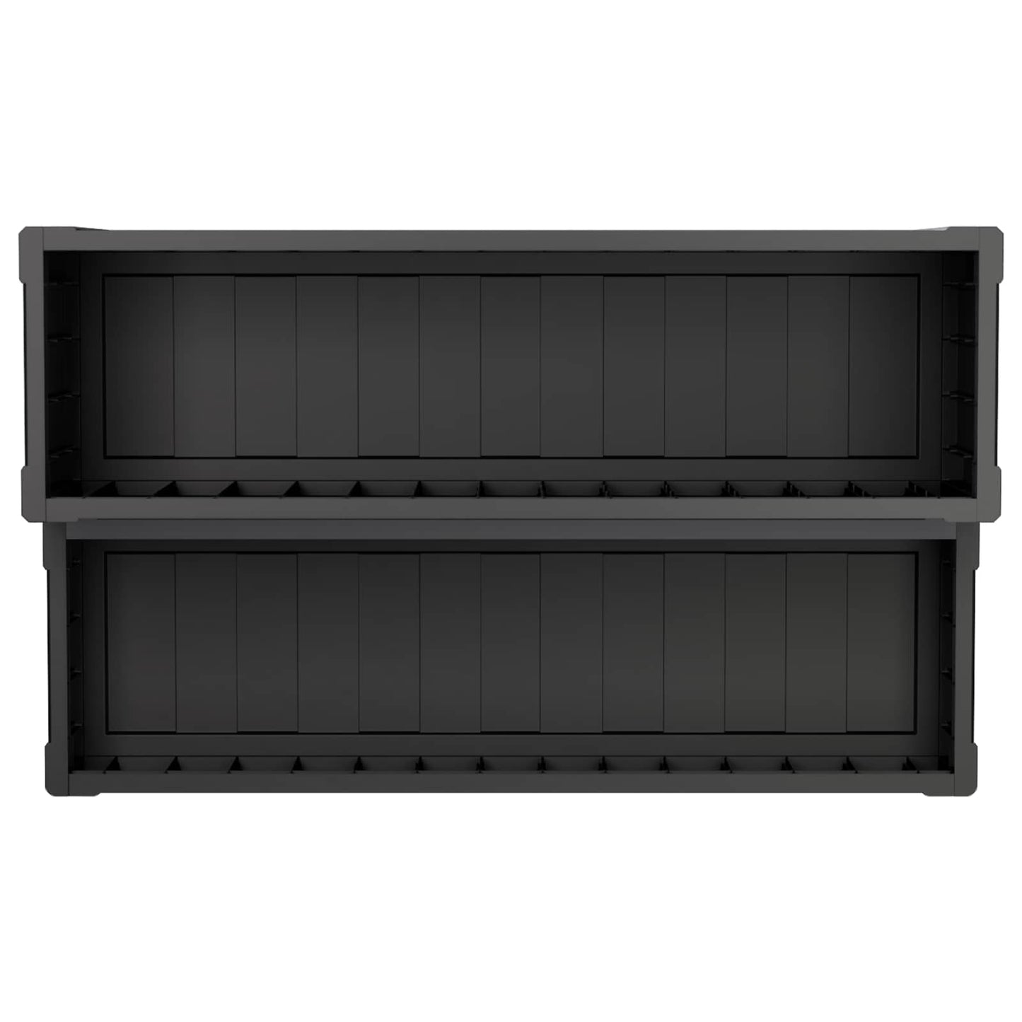 Hot Tub Step with Storage 2-Step Brown and Grey 93 x 57 x 35 cm