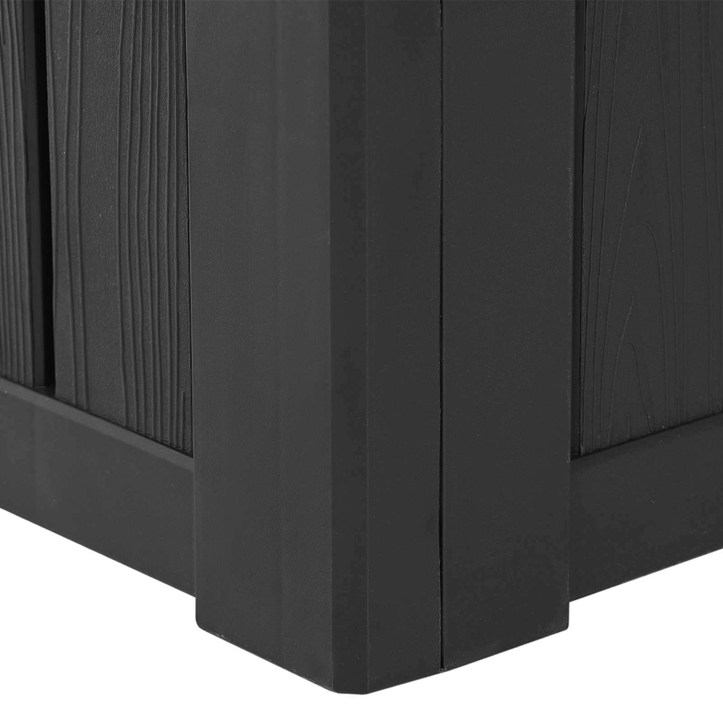Hot Tub Step with Storage 2-Step Black 93 x 57 x 35 cm PP