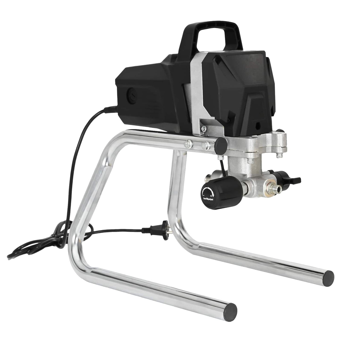Airless Paint Sprayer 10 m Spray Hose 220V 2L/min 227 bar Black