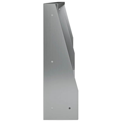 Retaining Wall 2 pcs 100 x 12 x 30 cm Galvanised Steel Silver