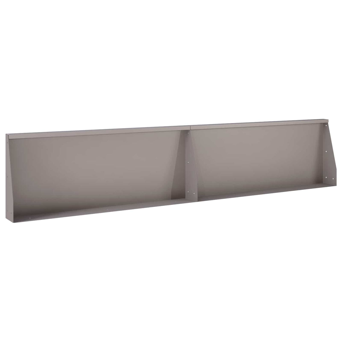 Retaining Wall 2 pcs 100 x 12 x 50 cm Weathering Steel Rusty