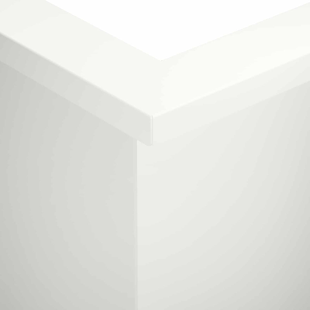 Retaining Wall 50 x 50 x 30 cm Steel White
