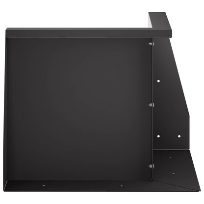 Retaining Wall 50 x 50 x 40 cm Steel Black