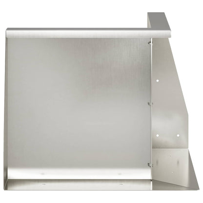 Retaining Wall 50 x 50 x 40 cm Stainless Steel Silver