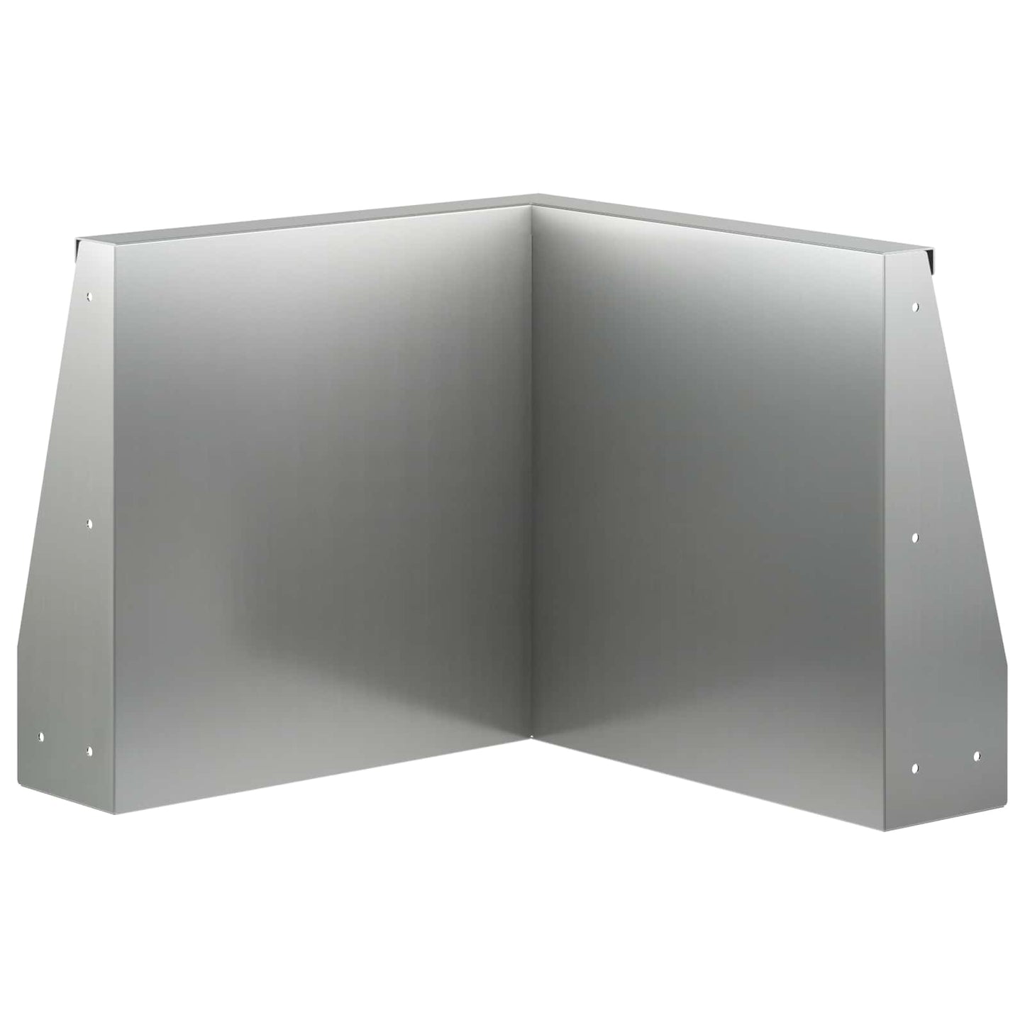 Retaining Wall 50 x 50 x 40 cm Galvanised Steel Silver