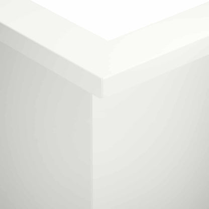 Retaining Wall 2 pcs 50 x 50 x 50 cm Steel White