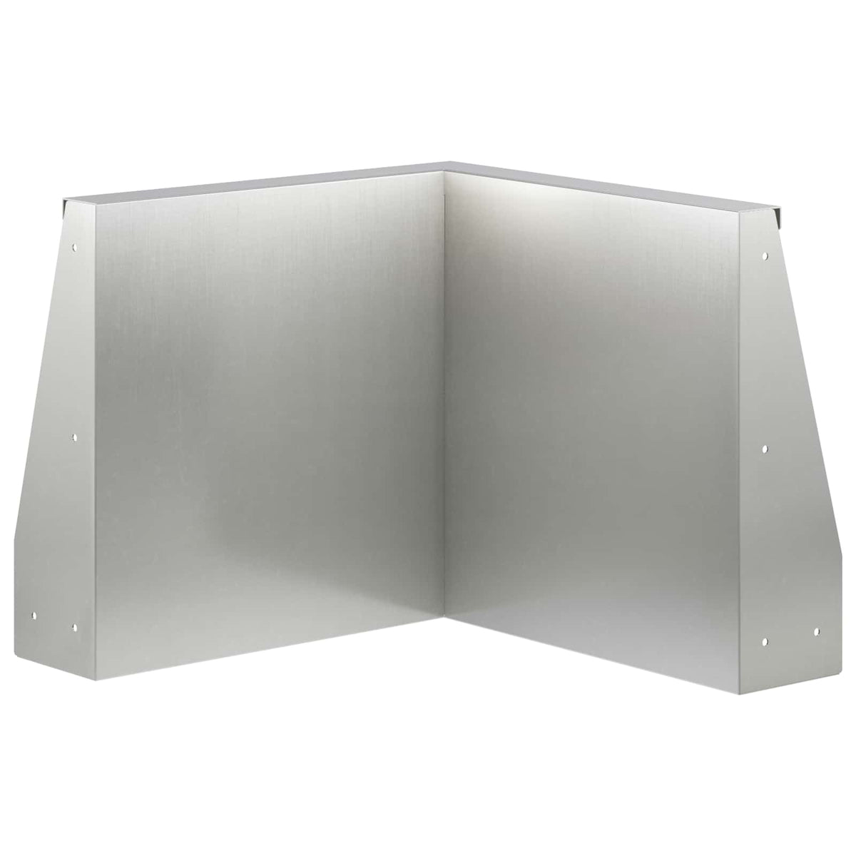 Retaining Wall 2 pcs 50 x 50 x 50 cm Stainless Steel Silver