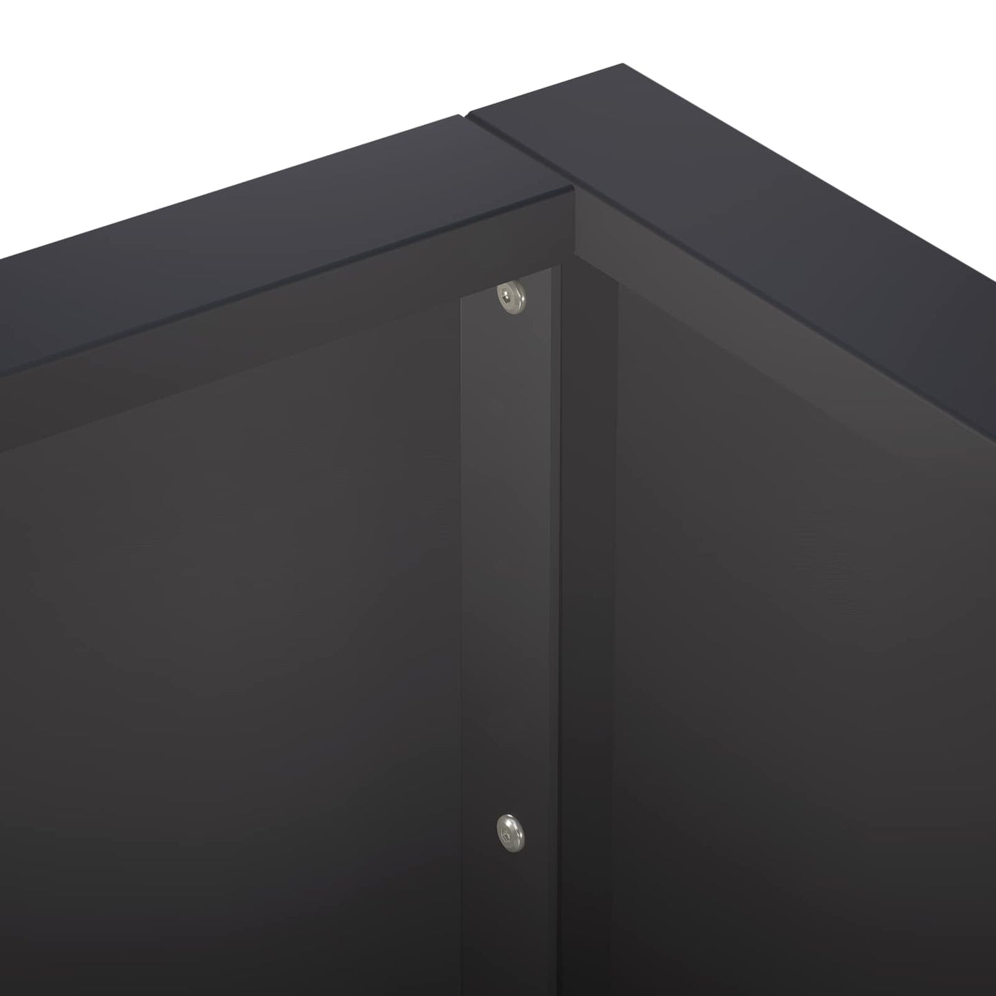 Retaining Wall 50 x 50 x 30 cm Steel Black