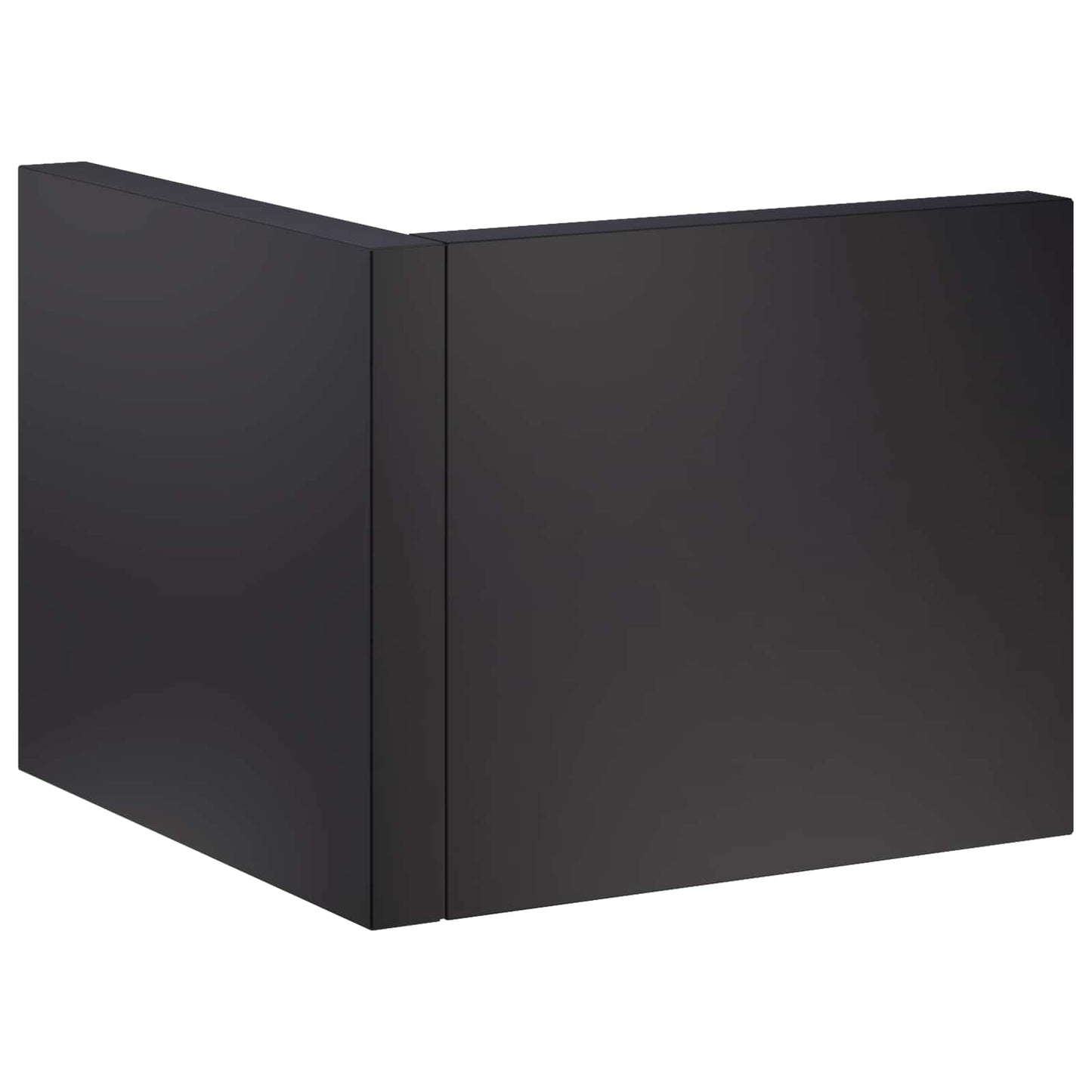 Retaining Wall 50 x 50 x 30 cm Steel Black