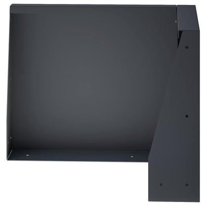 Retaining Wall 50 x 50 x 30 cm Steel Anthracite