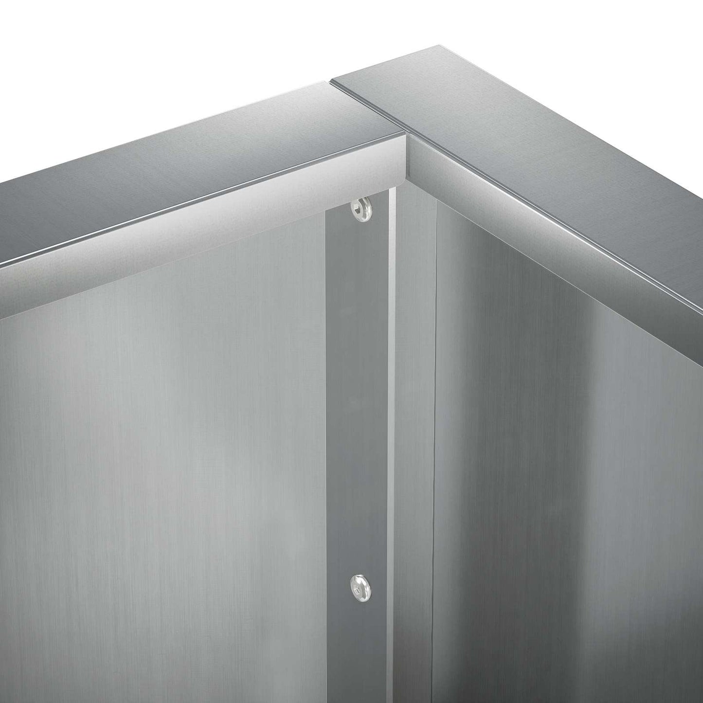 Retaining Wall 2 pcs 50 x 50 x 30 cm Galvanised Steel Silver