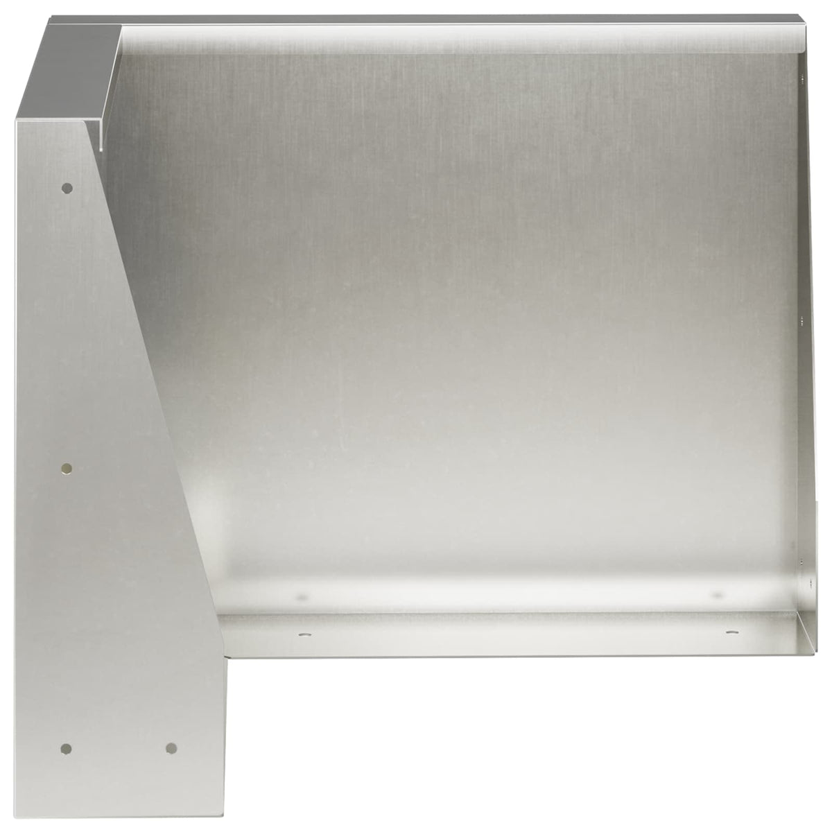 Retaining Wall 2 pcs 50 x 50 x 40 cm Stainless Steel Silver